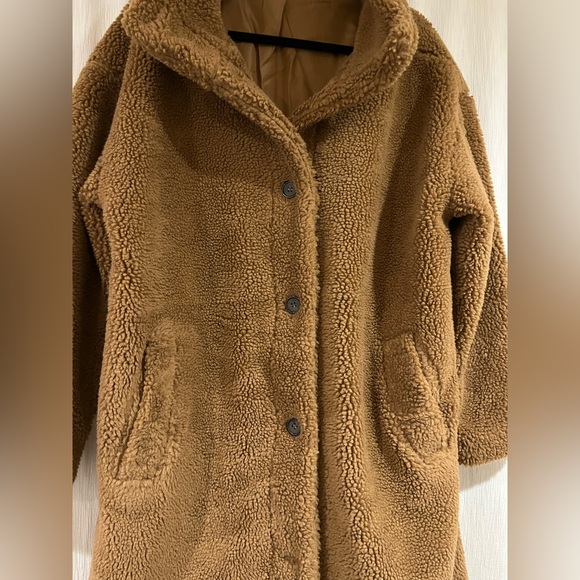 Long Sherpa jacket - Picture 3 of 6